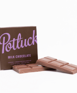 Potluck – Infused Chocolate – Milk Chocolate – 300mg THC