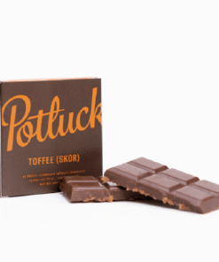 Potluck – Infused Chocolate – Toffee (Skor) – 300mg THC