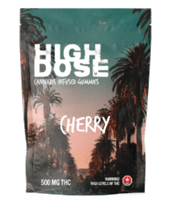 High Dose – Cannabis Infused Gummies – Cherry – 500mg