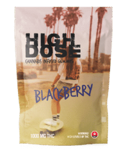 High Dose – Cannabis Infused Gummies – Blackberry – 1500mg