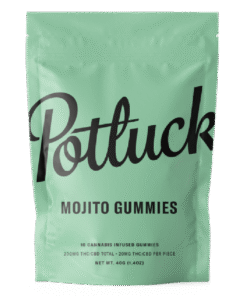 Buy Potluck Extracts Mojito Gummies 100mg THC/CBD - Canada